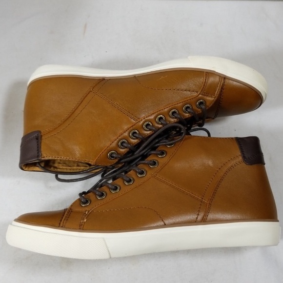 Coach high top saddle sneakers size men 7.5. NWB. - Picture 6 of 8
